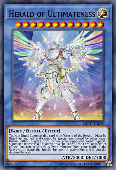 Herald of Ultimateness YGO Card