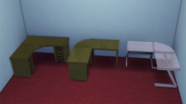 Sims 4 Desk CC  Corner Desks  Office Desks   More   FandomSpot - 95