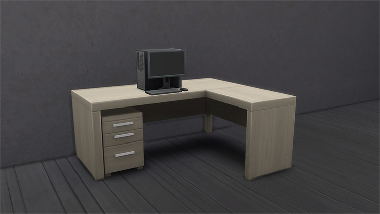 Sims 4 Desk CC  Corner Desks  Office Desks   More   FandomSpot - 3