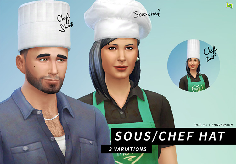 Sims 4 Chef CC  Outfits  Hats   More  All Free    FandomSpot - 15