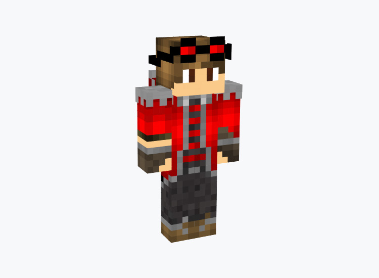 Redstone Block Skin Minecraft Skin