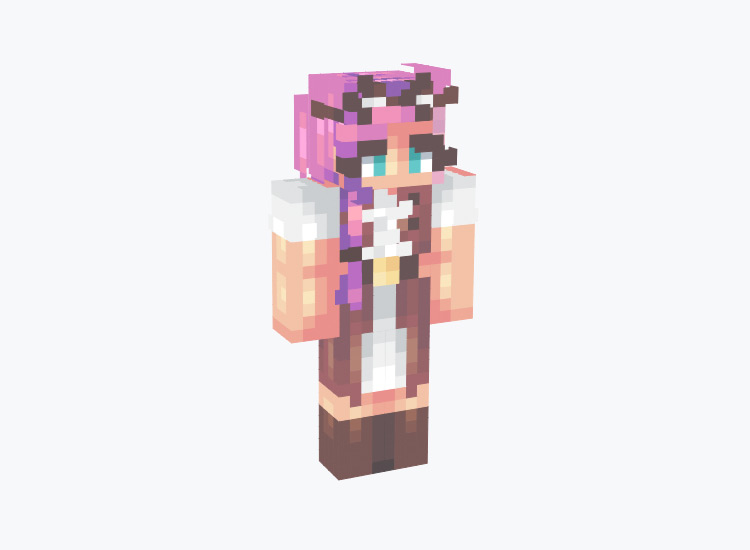 steampunk kawaii minecraft dowload skin