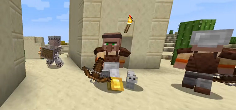 Minecraft Guards & Warriors Screenshot