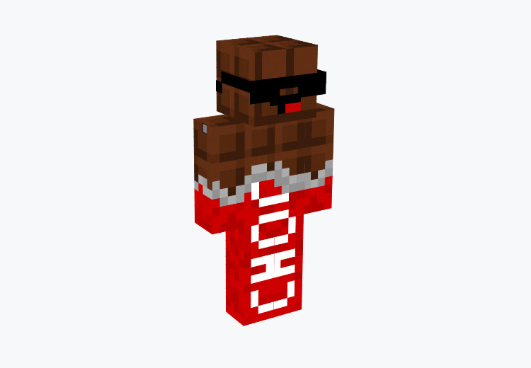 Chocolate Bar Man / Minecraft Skin