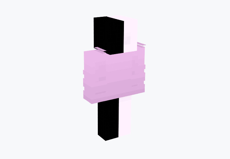 Pink Mannequin Character / Minecraft Skin