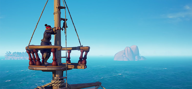 SoT Spyglass Screenshot from Crows Nest