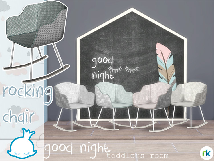 Good Night Rocking Chair for The Sims 4