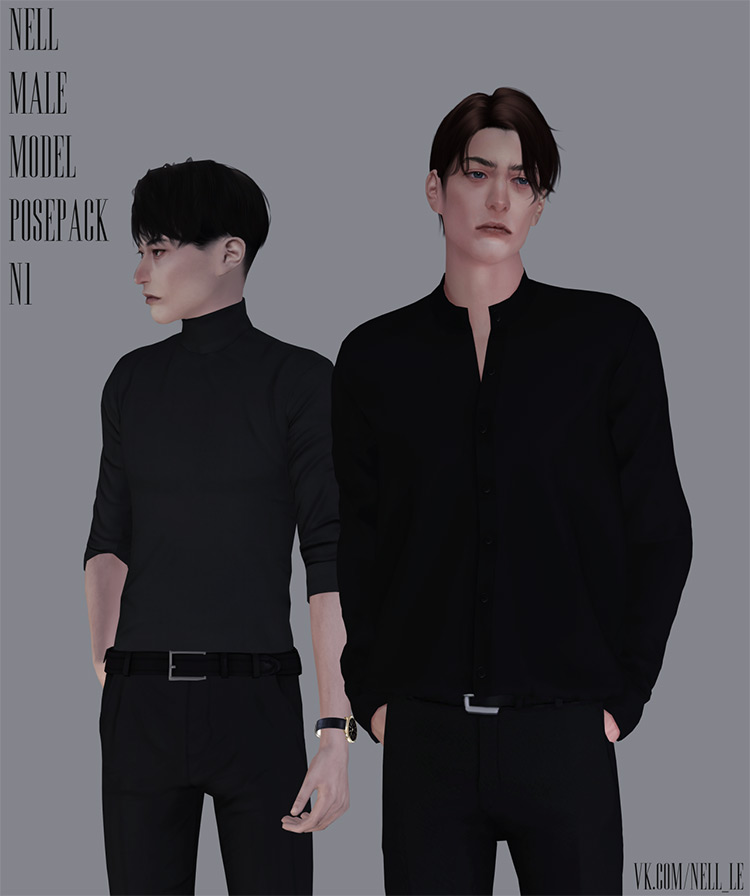 Sims 4 Male Modeling Poses - photos and vectors