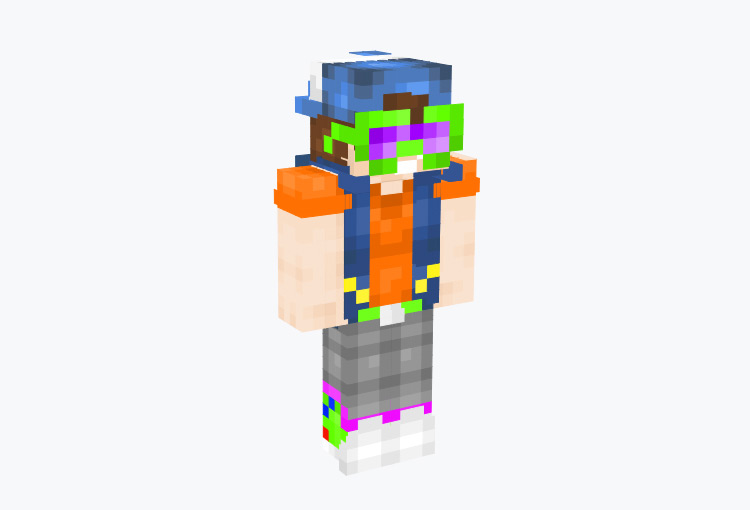 Dippy Fresh from Gravity Falls / Minecraft Skin