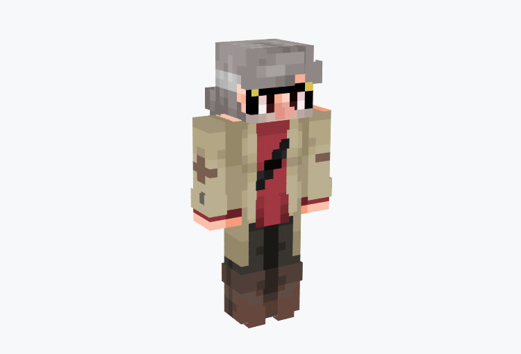 Uncle Stanford from Gravity Falls / Minecraft Skin