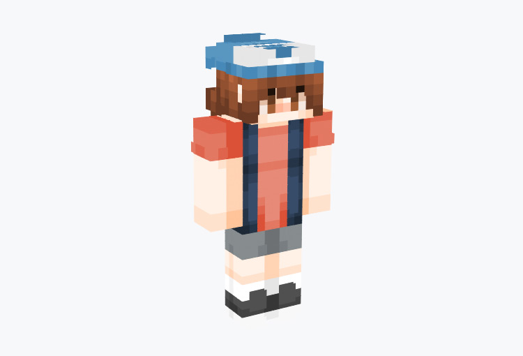 Dipper from Gravity Falls / Minecraft Skin