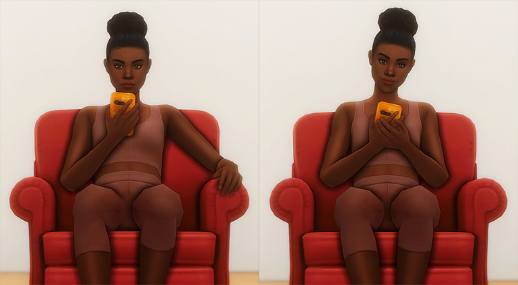 Texting Poses by ratboysims for The Sims 4