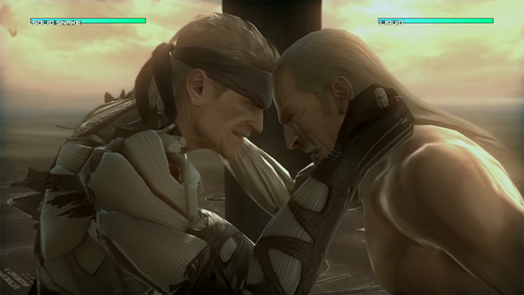 Liquid Ocelot MGS4 gameplay screenshot