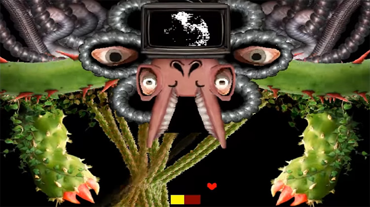 Omega Flowey Undertale game screenshot