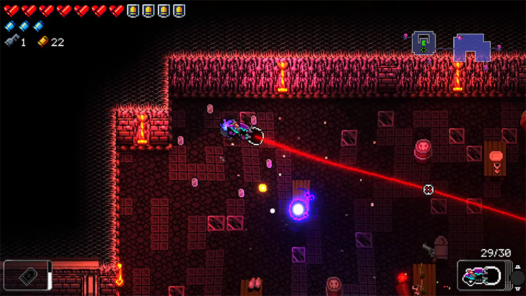 Enter the Gungeon Black Hole Gun gameplay screenshot