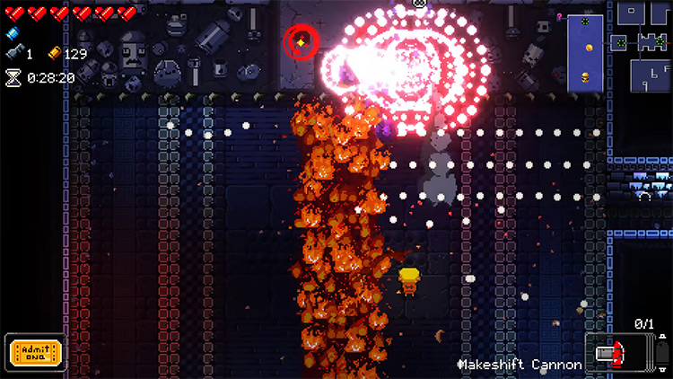 Enter the Gungeon Makeshift Cannon gameplay screenshot