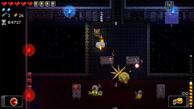 Enter the Gungeon Elimentaler gameplay screenshot