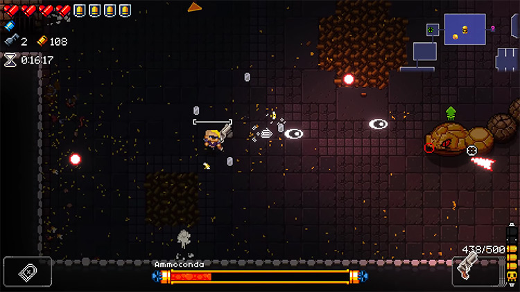 Enter the Gungeon Finished Gun gameplay screenshot