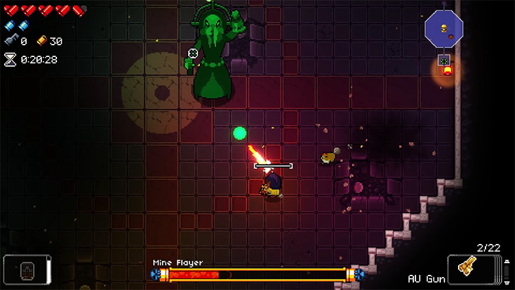 Enter the Gungeon AU Gun gameplay screenshot