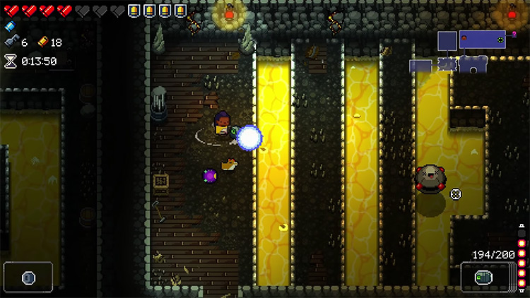 Enter the Gungeon Heroine gameplay screenshot