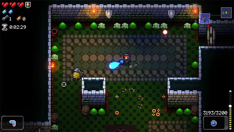 Enter the Gungeon Megahand gameplay screenshot