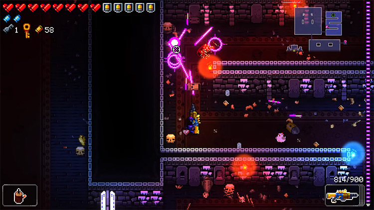 Enter the Gungeon Rubenstein's Monster gameplay screenshot