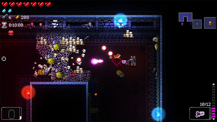Enter the Gungeon Hyper Light Blaster gameplay screenshot