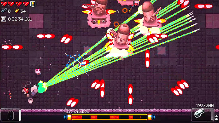 Enter the Gungeon Mass Shotgun gameplay screenshot