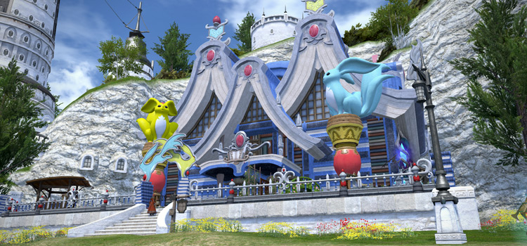 Carbuncle Mansion Home in Final Fantasy XIV