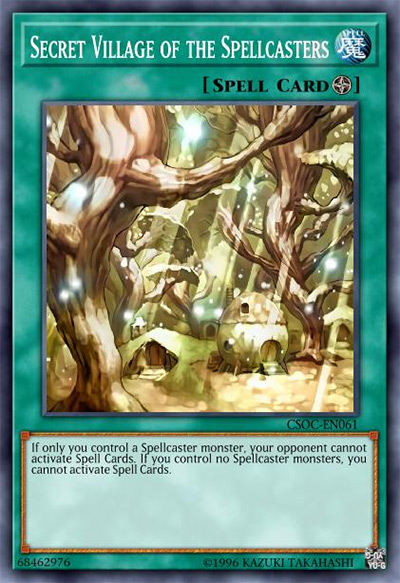Secret Village of the Spellcasters Yu-Gi-Oh Card