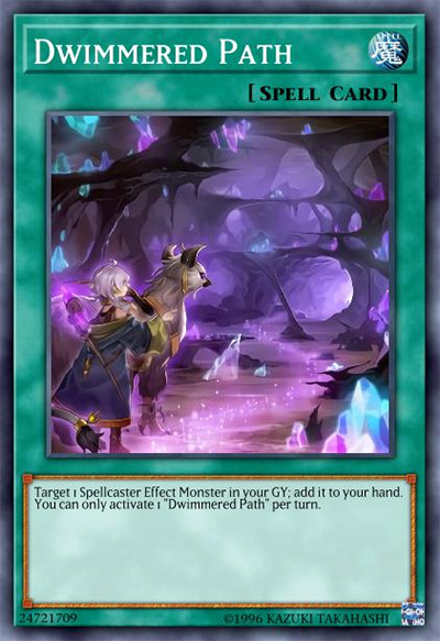Dwimmered Path YGO Card