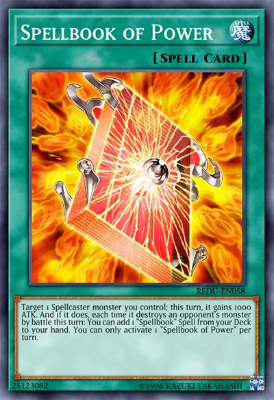 Spellbook of Power YGO Card