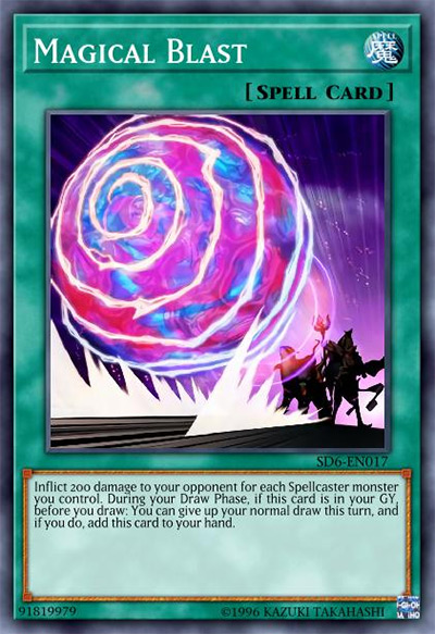 Magical Blast Yu-Gi-Oh Card
