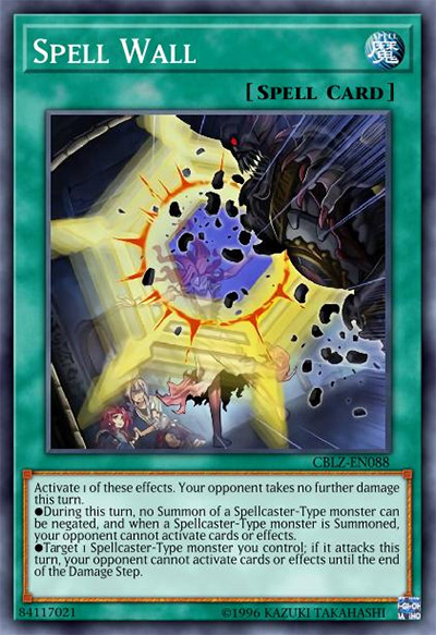 Spell Wall YGO Card