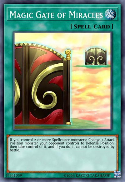 Magic Gate of Miracles Yu-Gi-Oh Card