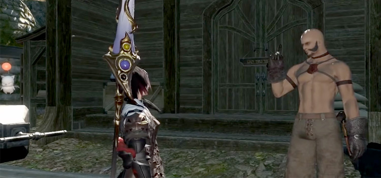 Gerolt NPC Screenshot from Final Fantasy XIV