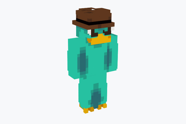 Perry the Platypus / Minecraft Skin