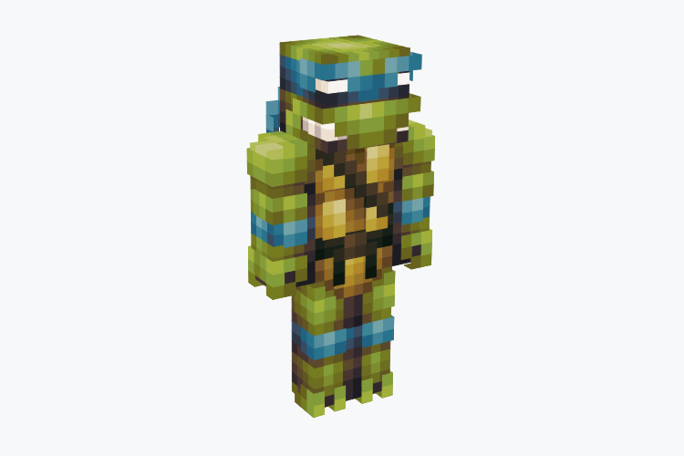 Leonardo from TMNT / Minecraft Skin