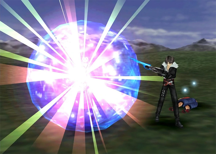 FF8 Remastered / Quistis Mighty Guard screenshot