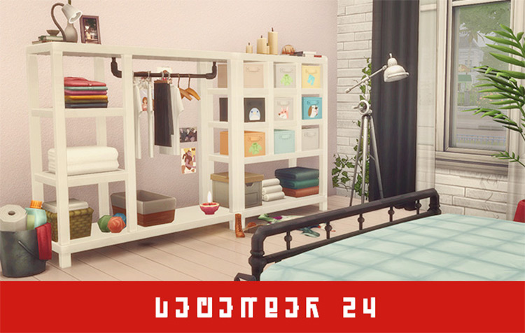 Closet CC Set / The Sims 4