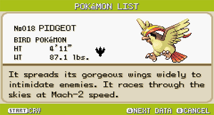 The Best Pokémon To Teach Fly in FireRed & LeafGreen - FandomSpot