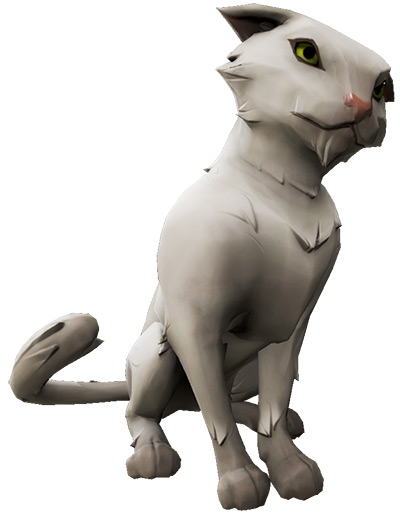 Alabaster Wildcat in Sea of Thieves