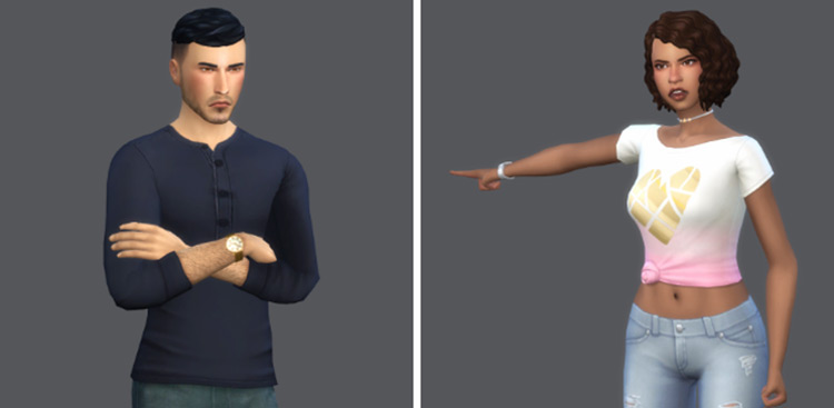 Sims 4 Fighting   Arguing Pose Packs  All Free    FandomSpot - 66