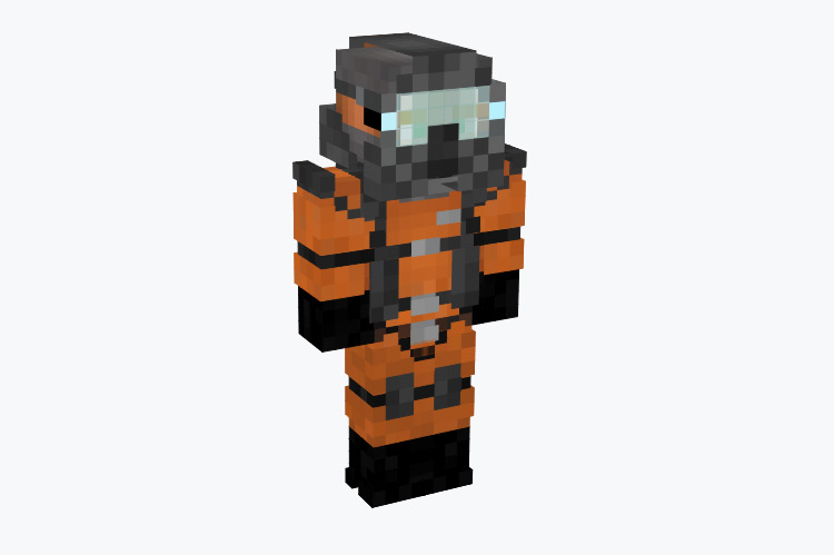 STALKER Video Game Scientist Character / Minecraft Skin