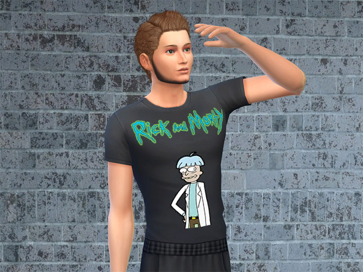 Sims 4 CC / Multiverse Rick T-Shirts