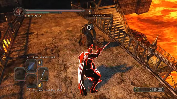 Dark Souls 2 / Retainer’s Short Sword gameplay screenshot