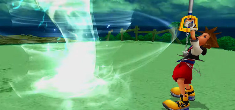 Tornado Sleight in Kingdom Hearts Re: Chain of Memories