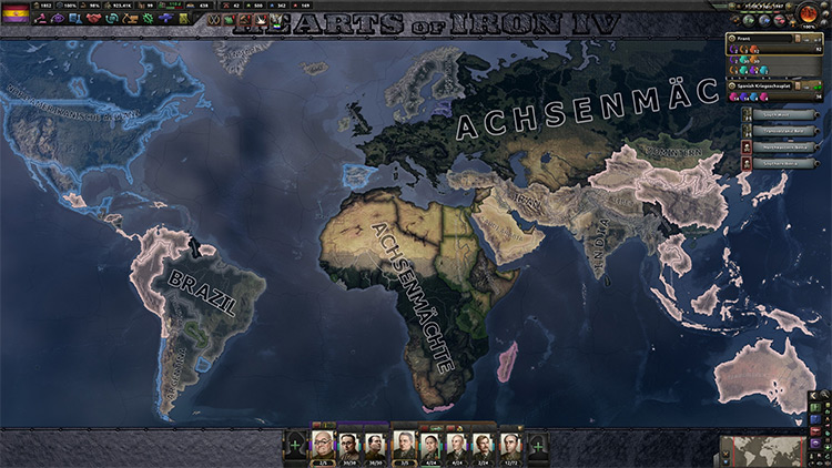 hearts of iron 4 brazil