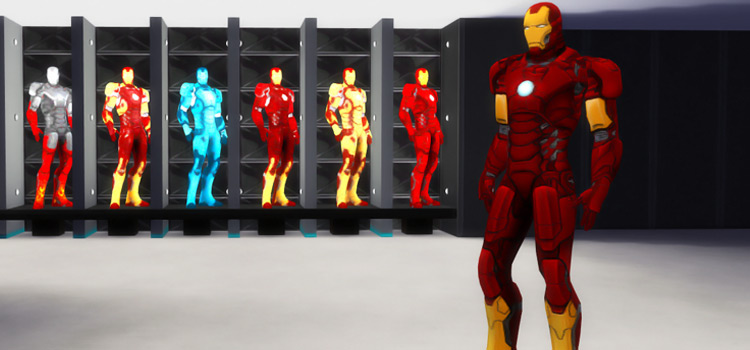 Iron Man MK 42 Recolor CC (TS4)