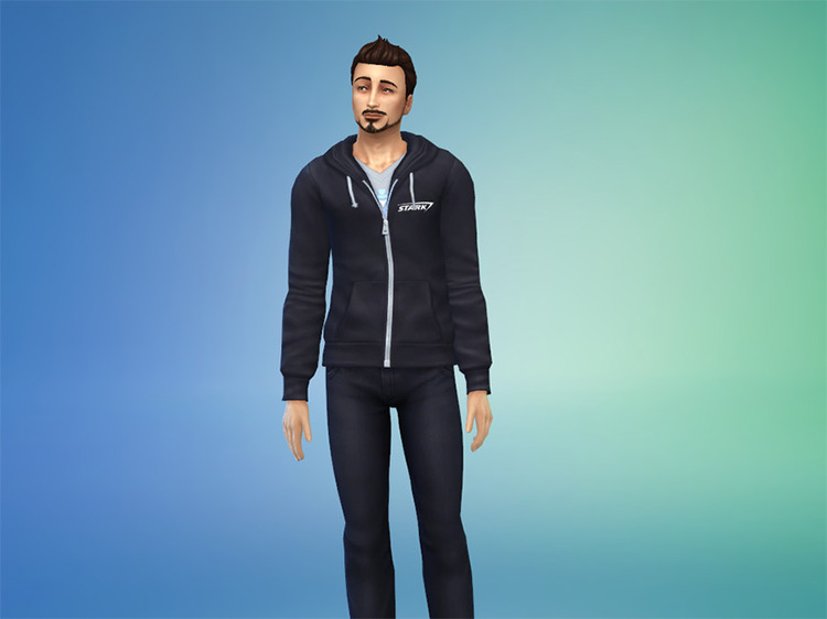 Stark Industries Hoodie / Sims 4 CC